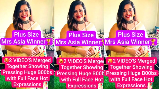 Model Mrs Asia Winner Most Pressing Nude Boobs Showing Clips