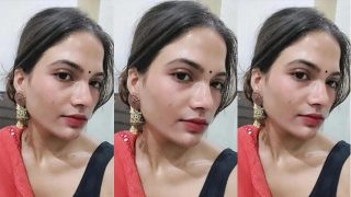 Slim Horny Indian Wife Fully Nude Showing Boobs Latest Video