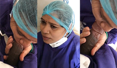 Tamil Nurse Aunty Blowjob Fucking Hard With Doctor Leaked Mms
