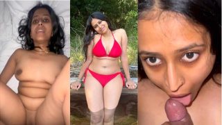 Horny Indian Girl Sucking Doggy Sex HD Porn
