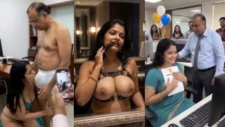 Desi Mature Lady Employee Fucking With Boss for Promotion